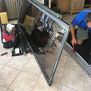 sliding glass door frame repair The Villages
